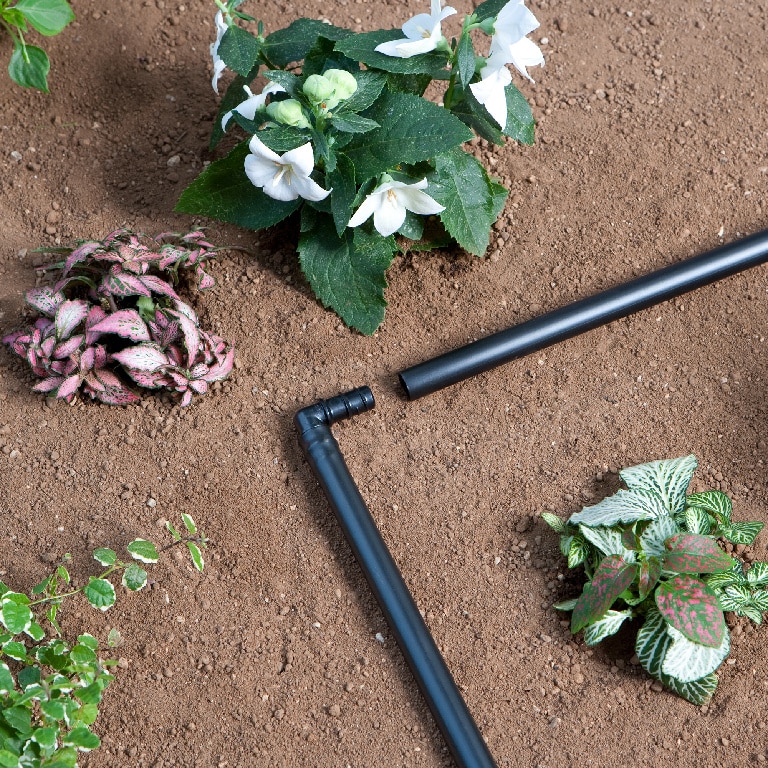 Conector in L, pentru furtun  Claber