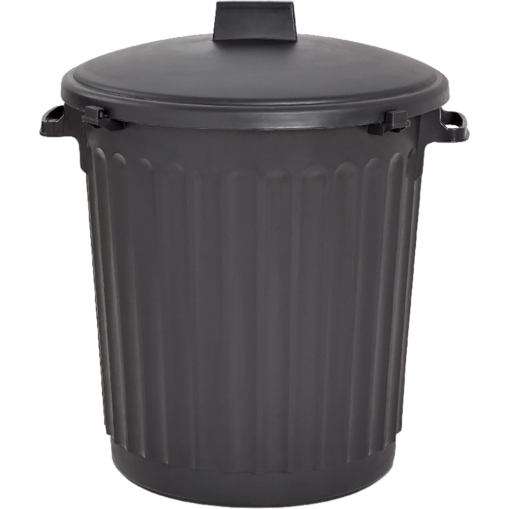 Pubela gradina, 80 L, negru