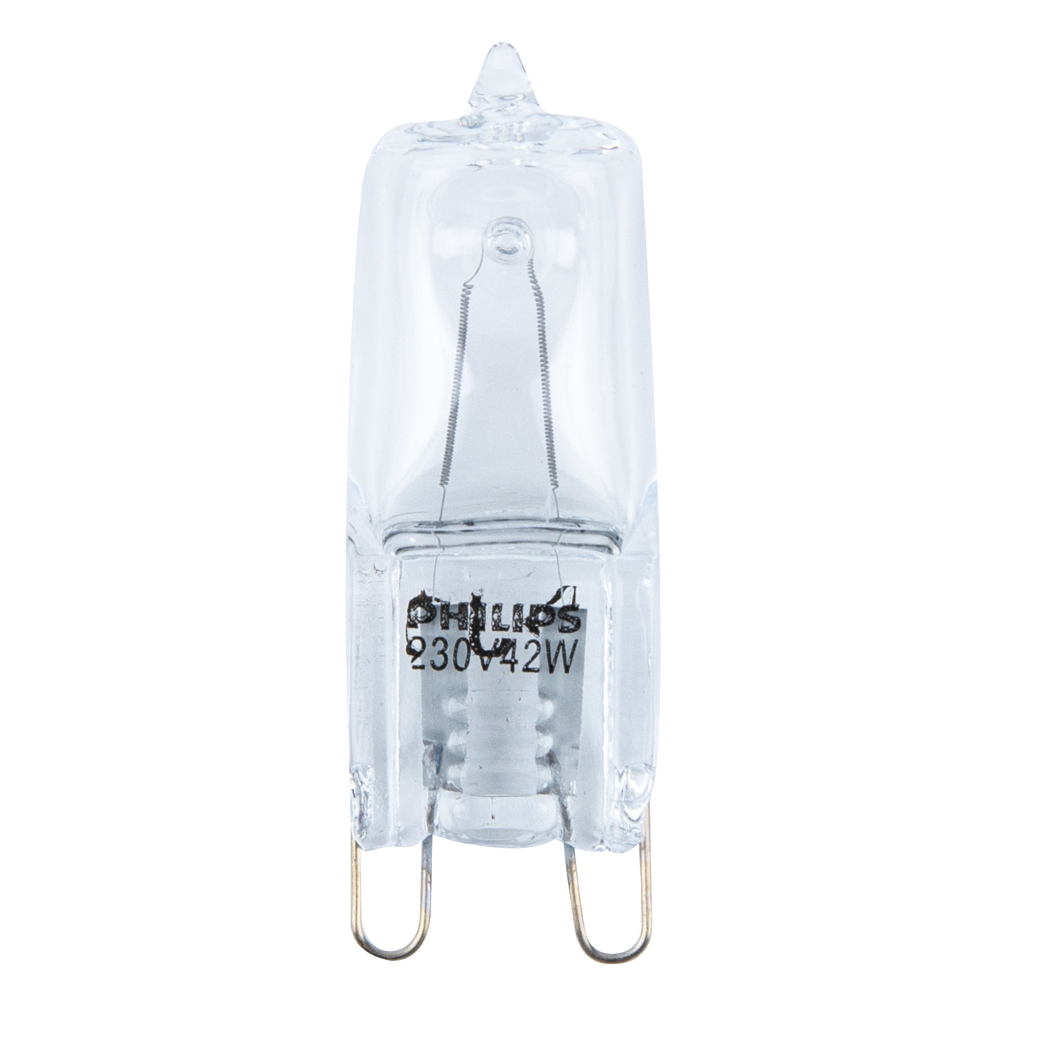 Set 2 becuri PHILIPS Halogen, G9, 42W, 630lm, lumina calda