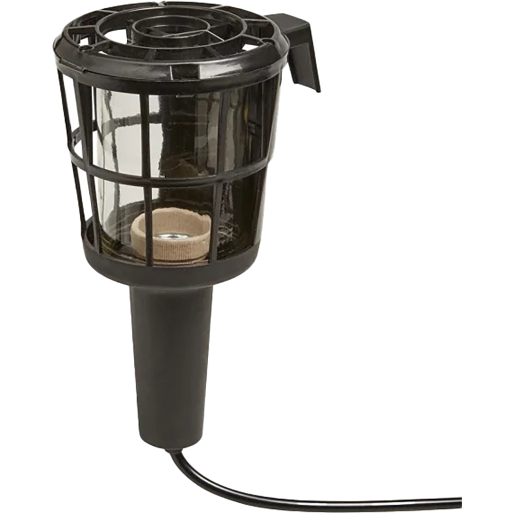 Lampa de lucru GSUF017, E27, 60W, IP20, PVC, negru