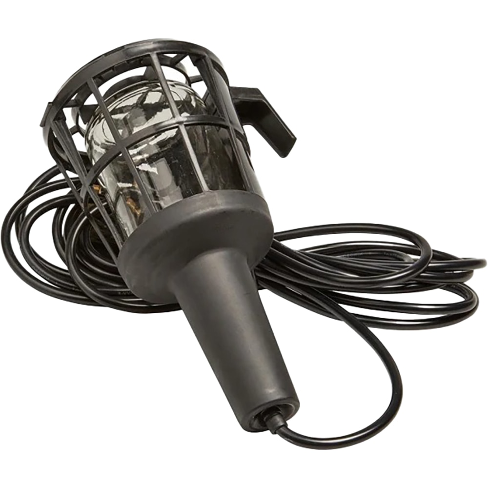 Lampa de lucru GSUF017, E27, 60W, IP20, PVC, negru