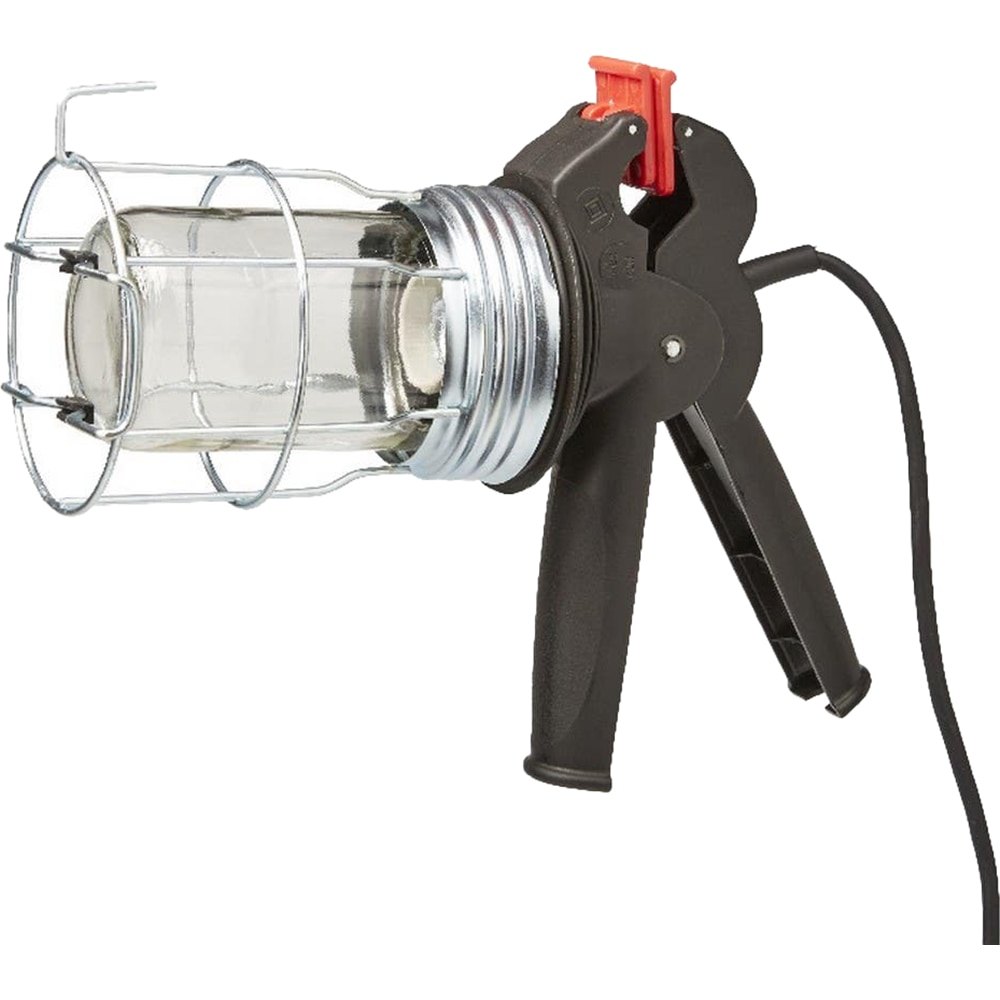 Lampa de lucru cu clema E27 DIALL, 60 W, IP20, metal, negru