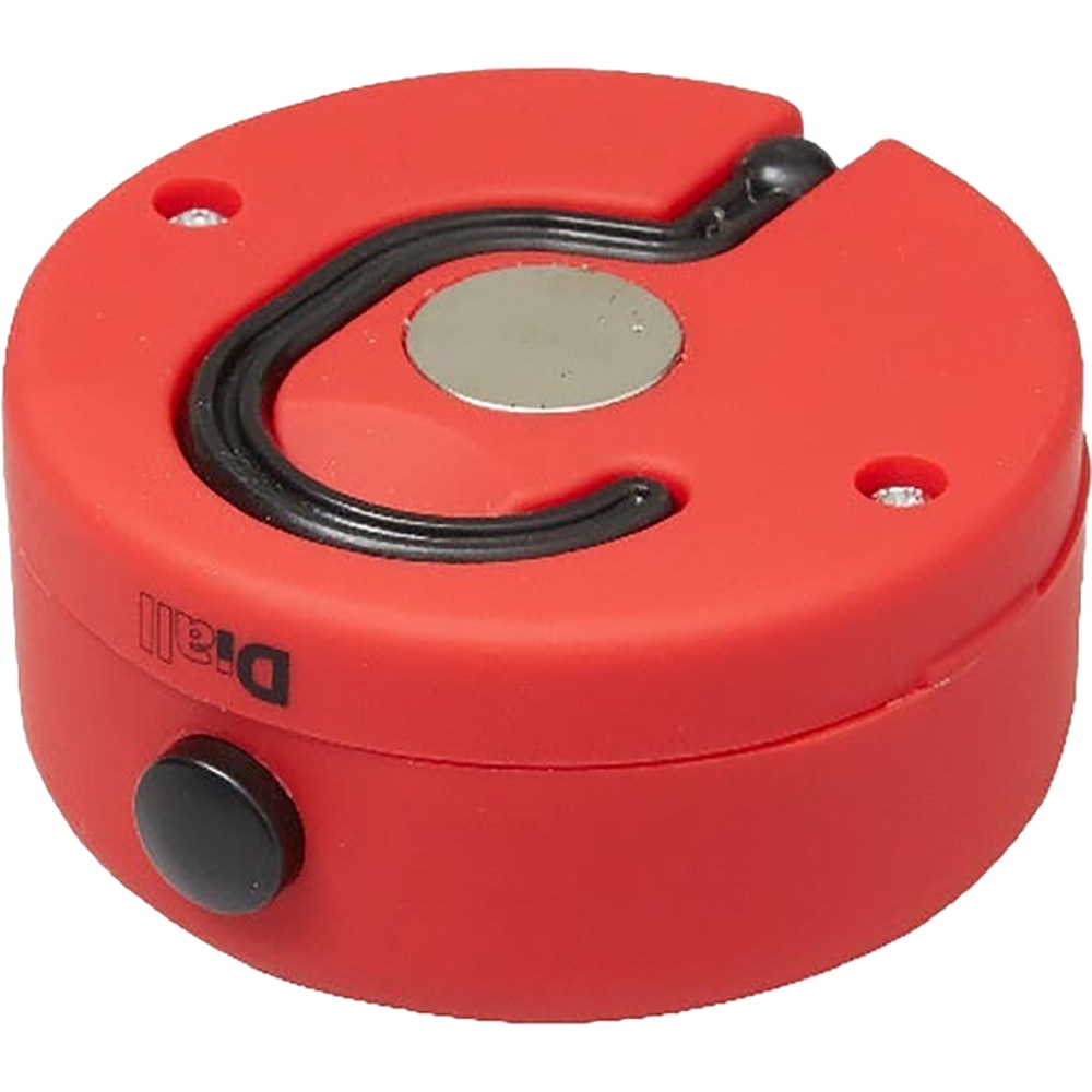 Spot LED magnetic cu carlig DIALL, 24 leduri, 68lm, IP20, rosu