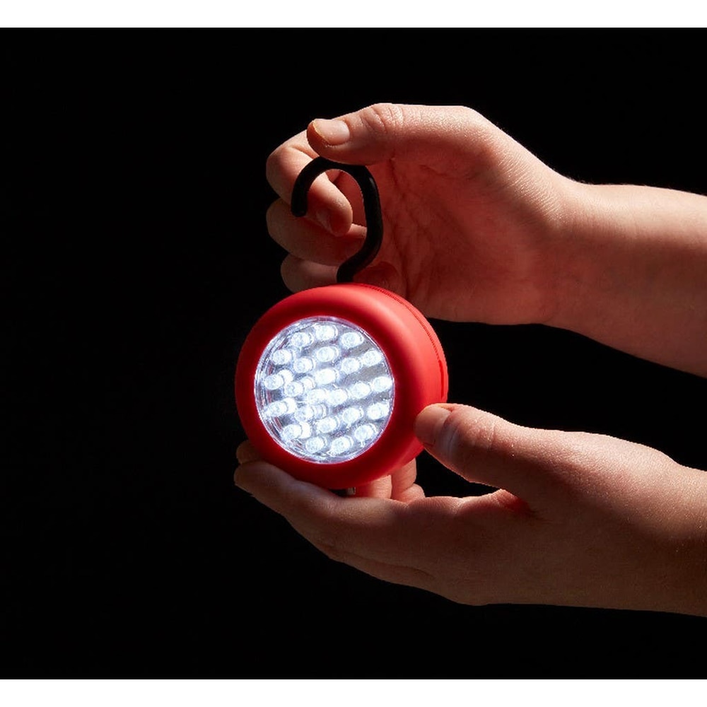 Spot LED magnetic cu carlig DIALL, 24 leduri, 68lm, IP20, rosu