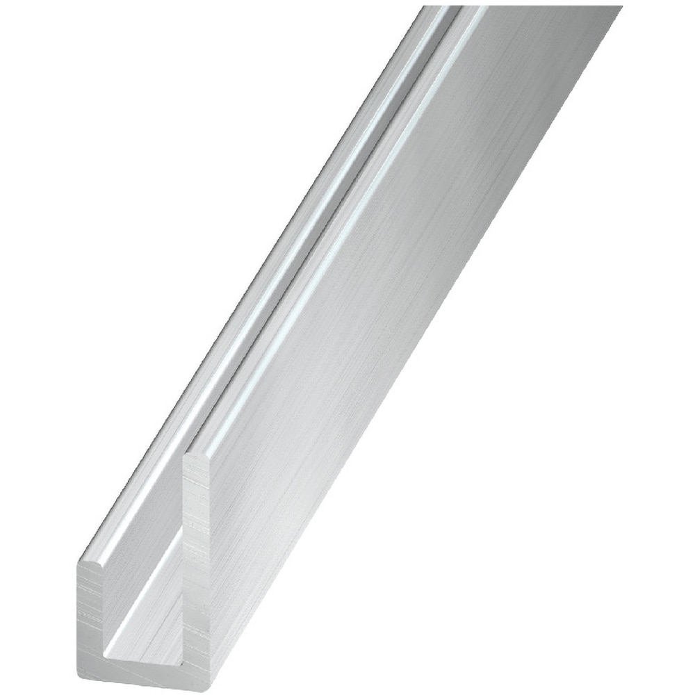 Cornier SAS, aluminiu, 10 x 10 x 1 mm, 1 m