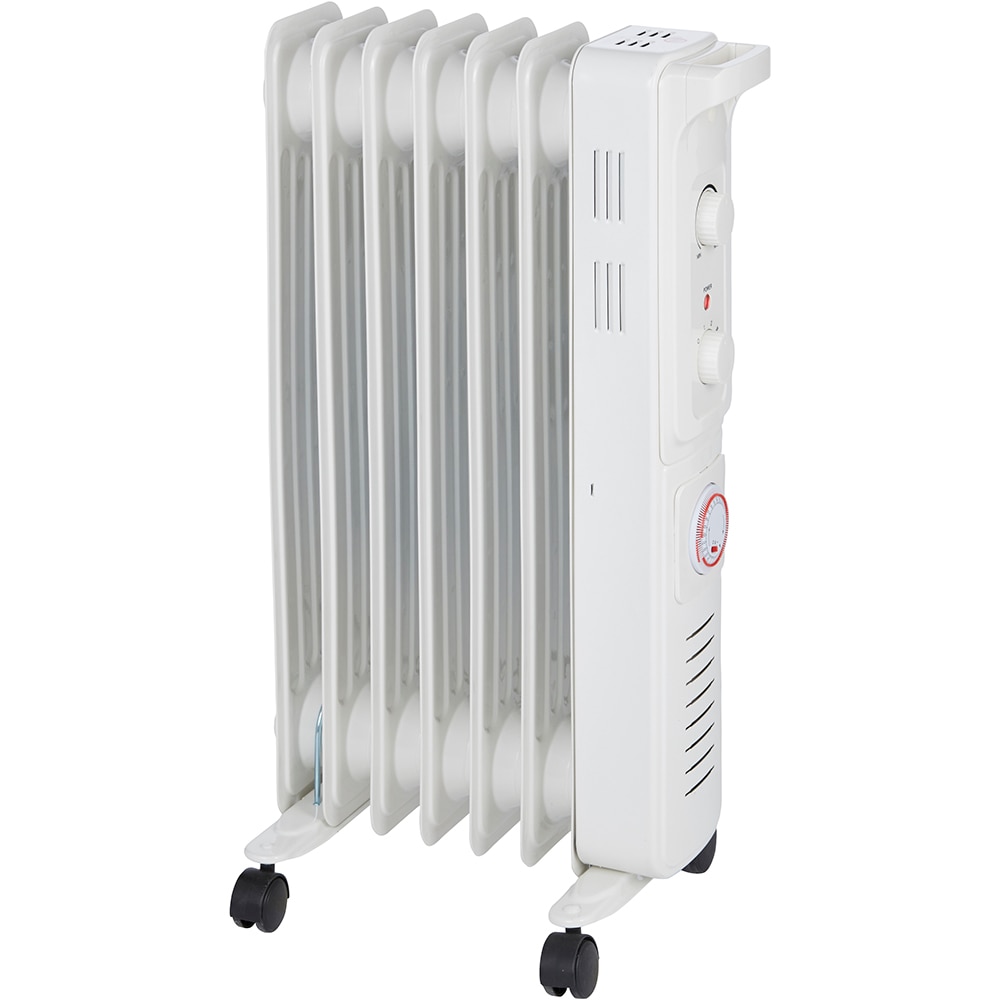 Calorifer electric cu ulei HD943-7TQ, 7 elementi, 1500W, alb