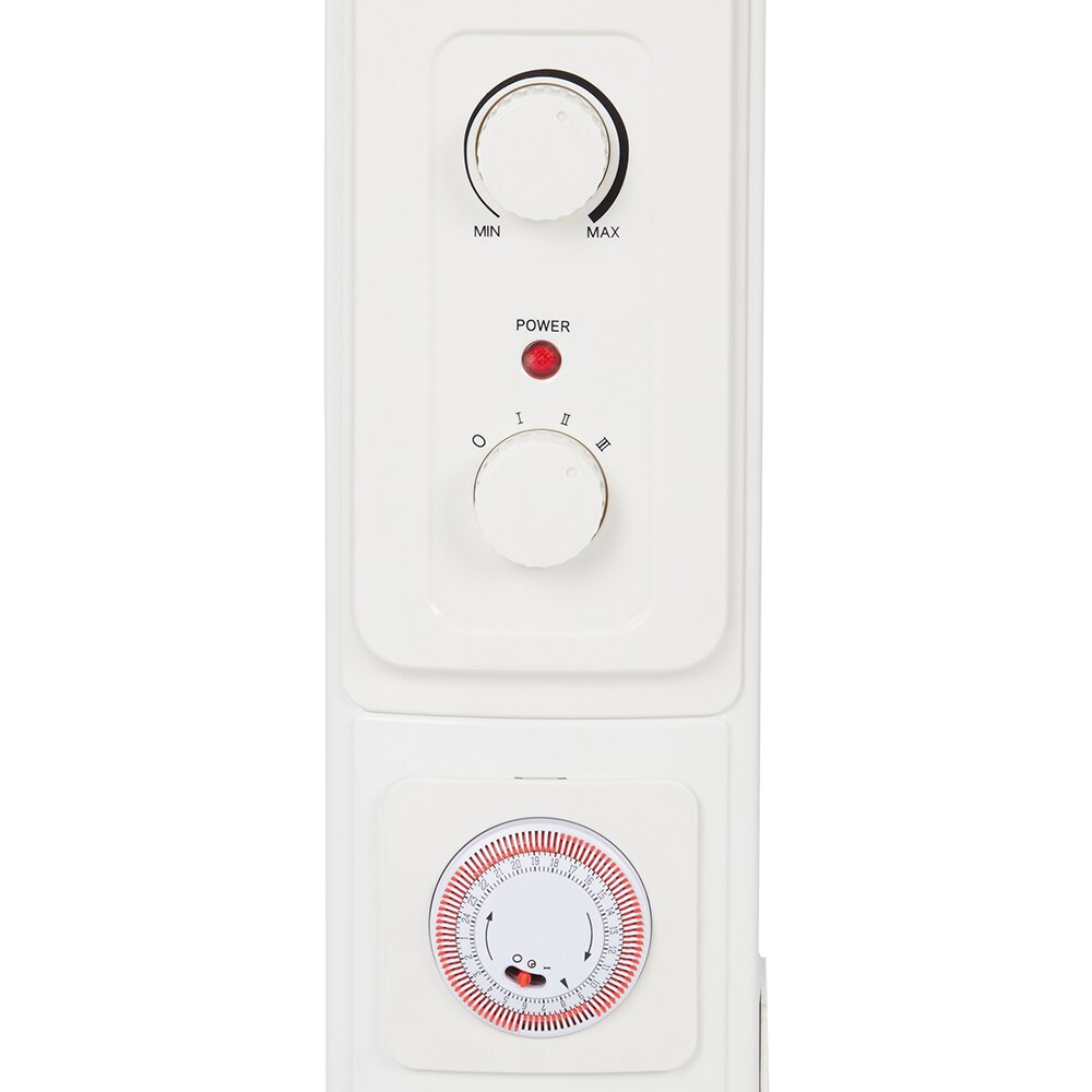 Calorifer electric cu ulei HD943-7TQ, 7 elementi, 1500W, alb