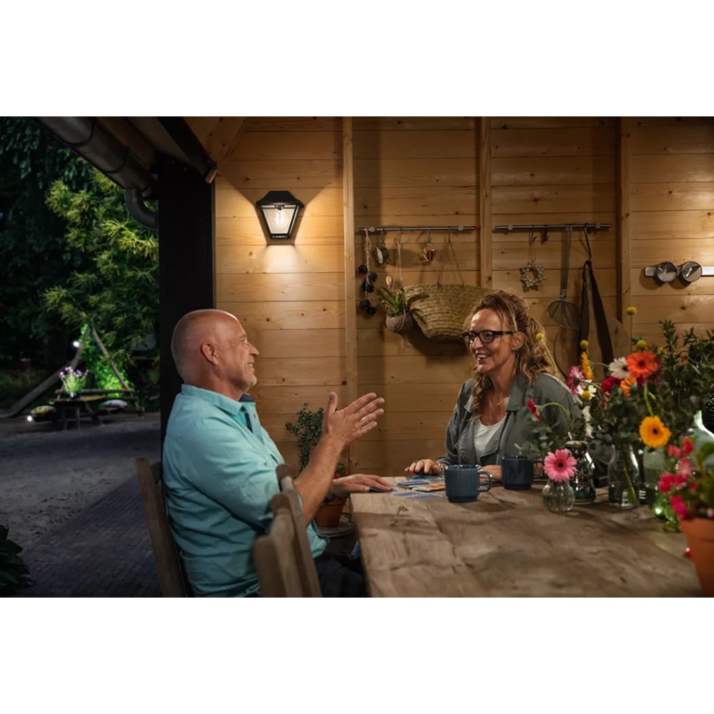 Aplica de exterior PHILIPS Alpenglow, 42W, IP44, negru