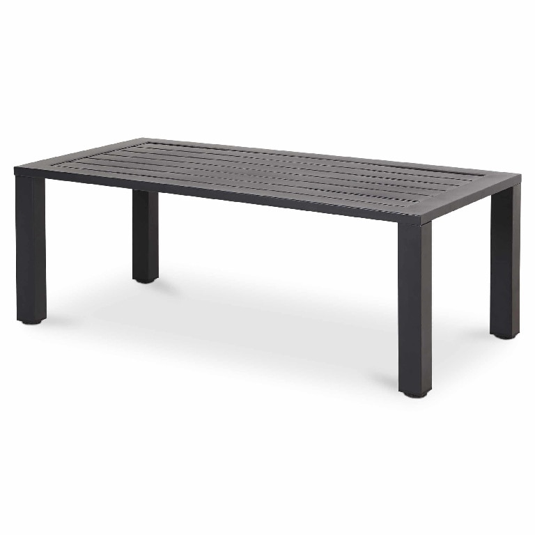 Set mobilier gradina BLOOMA Jaz, perne incluse, aluminiu, gri, 4 piese