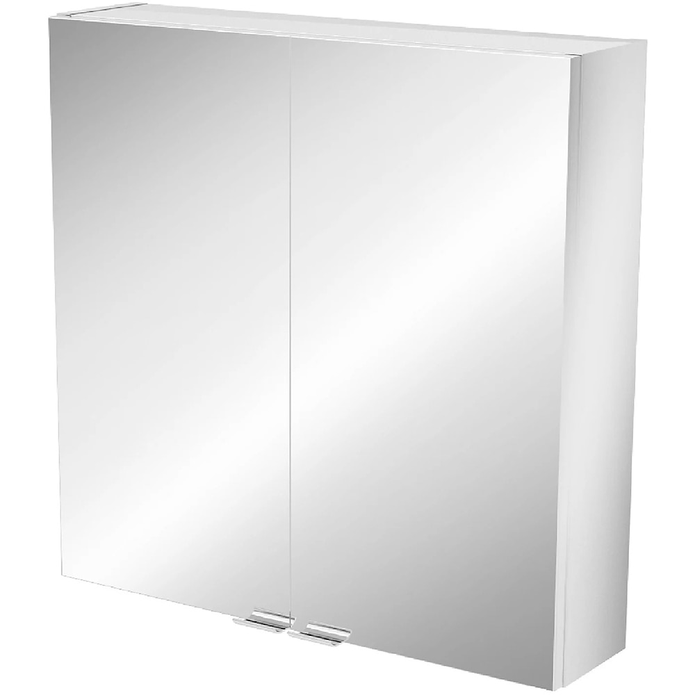 Dulap baie cu oglinda GOODHOME Imandra, 60 x 15 x 60 cm, gri