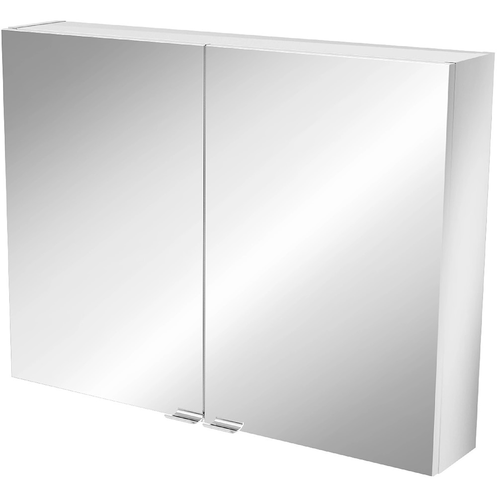 Dulap baie cu oglinda GOODHOME Imandra, 80 x 15 x 60 cm, alb