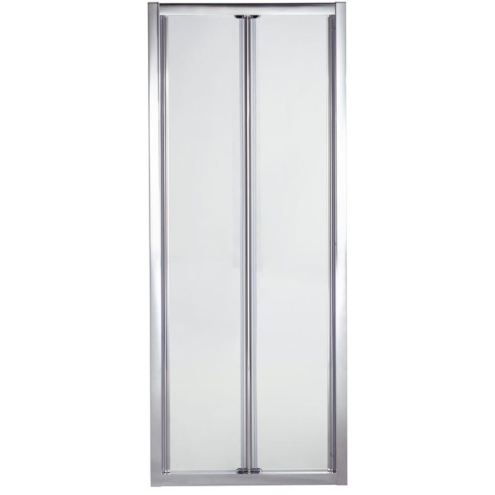 Usa dus pliabila COOKE & LEWIS, aluminiu, sticla transparenta, 90x190 cm, crom