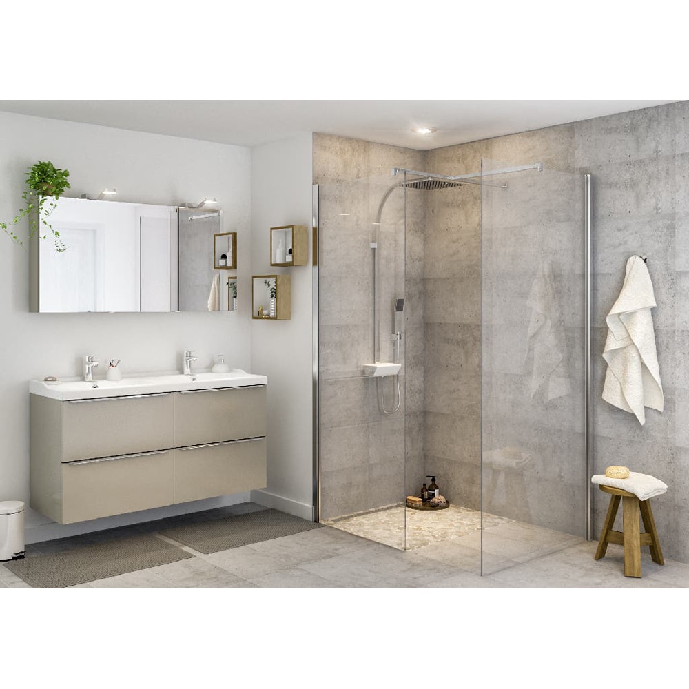 PARAVAN DE DUS TIP WALK-IN BELOYA 90X19CM BELOYA