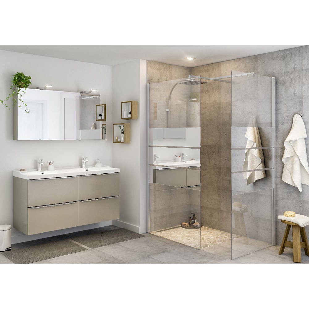 PARAVAN DE DUS TIP WALK-IN 80X195CM BELOYA
