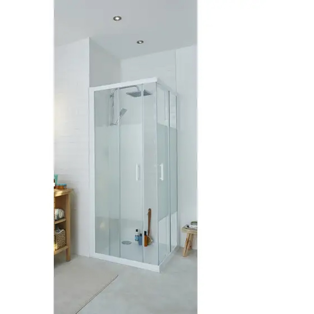 Cabina dus simpla patrata COOKE & LEWIS 100266264, 70x70x190 cm