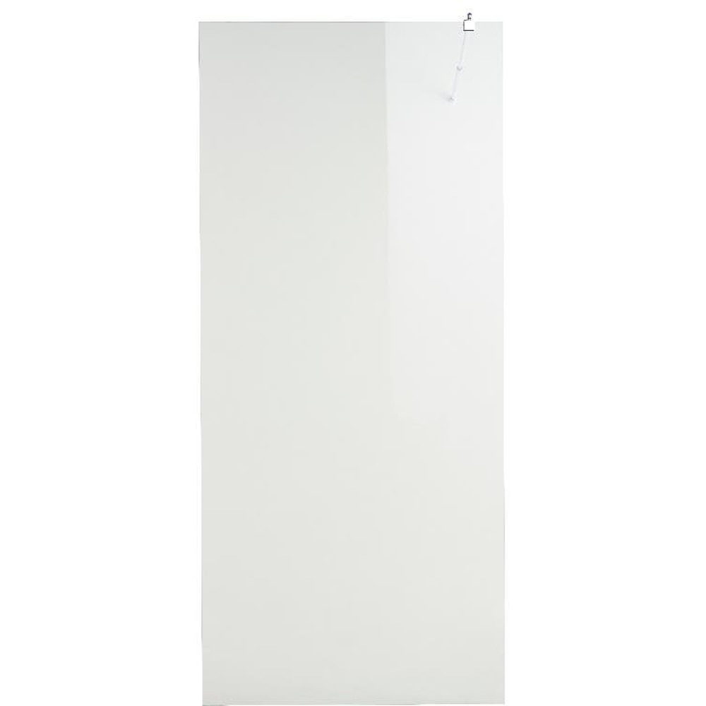 Paravan dus walk-in COOKE & LEWIS, aluminiu, sticla mata, 90x195 cm, crom