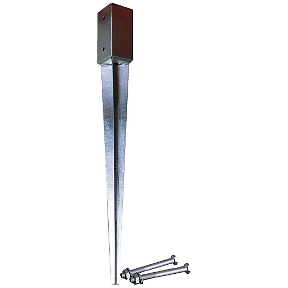 Suport metalic fixare stalp BLOOMA 100266323, 45 x 45 x 600 mm