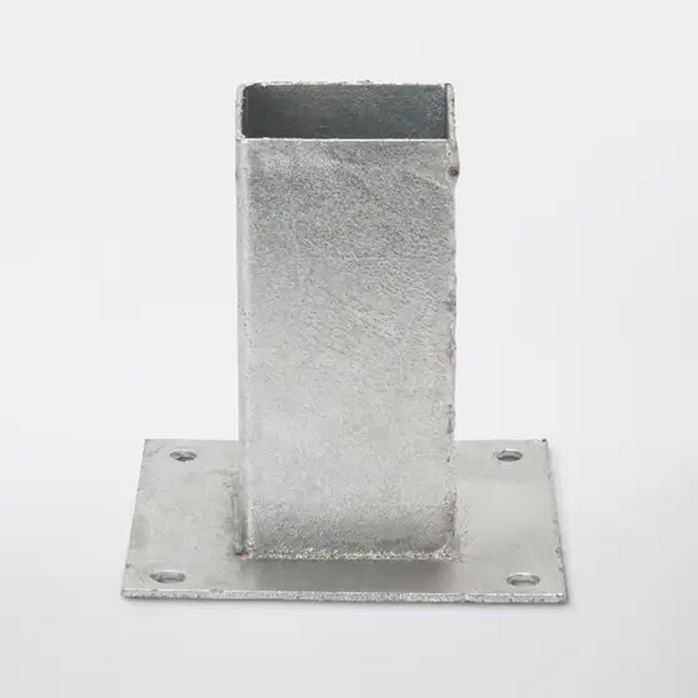 Baza stalp BLOOMA, 7 x 7 x 15cm, otel