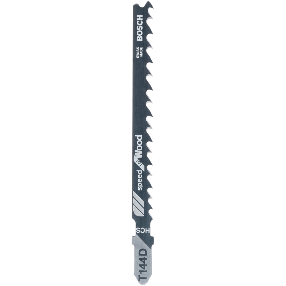 Set 2 panze fierastrau vertical BOSCH T144D, pentru lemn, 10 cm