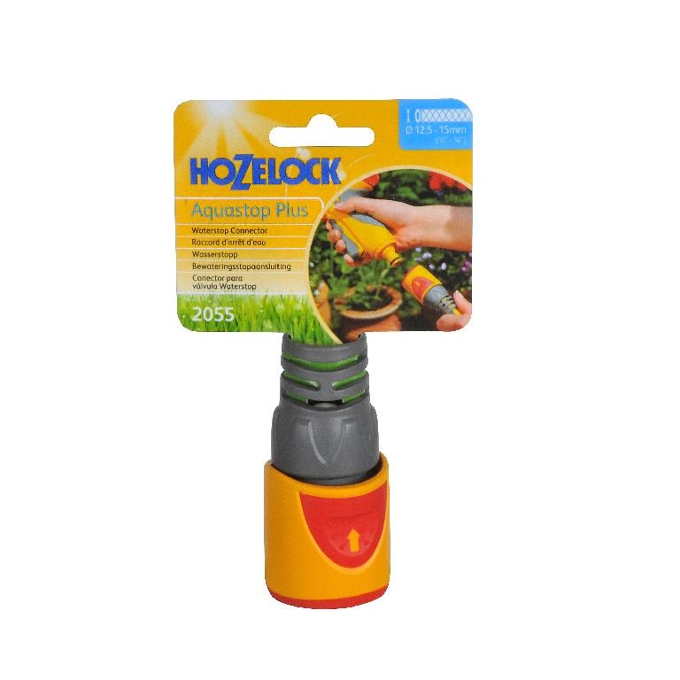 Conector furtun, cu stop, racord 1/2 si 5/8