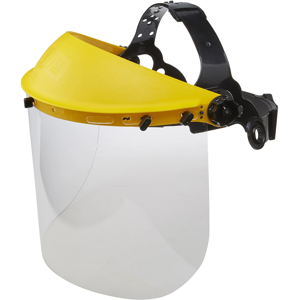 Viziera de protectie SITE, policarbonat, galben