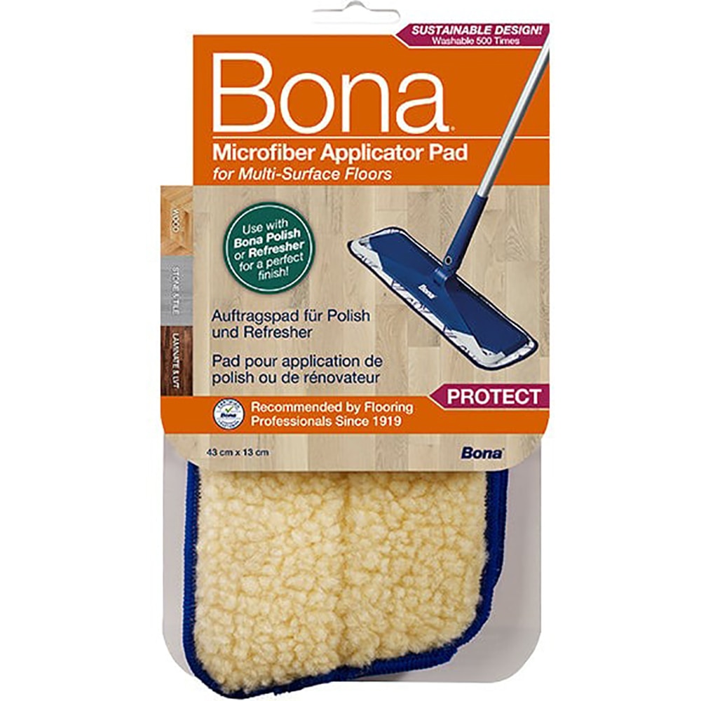 Rezerva mop microfibra pentru polish BONA, crem