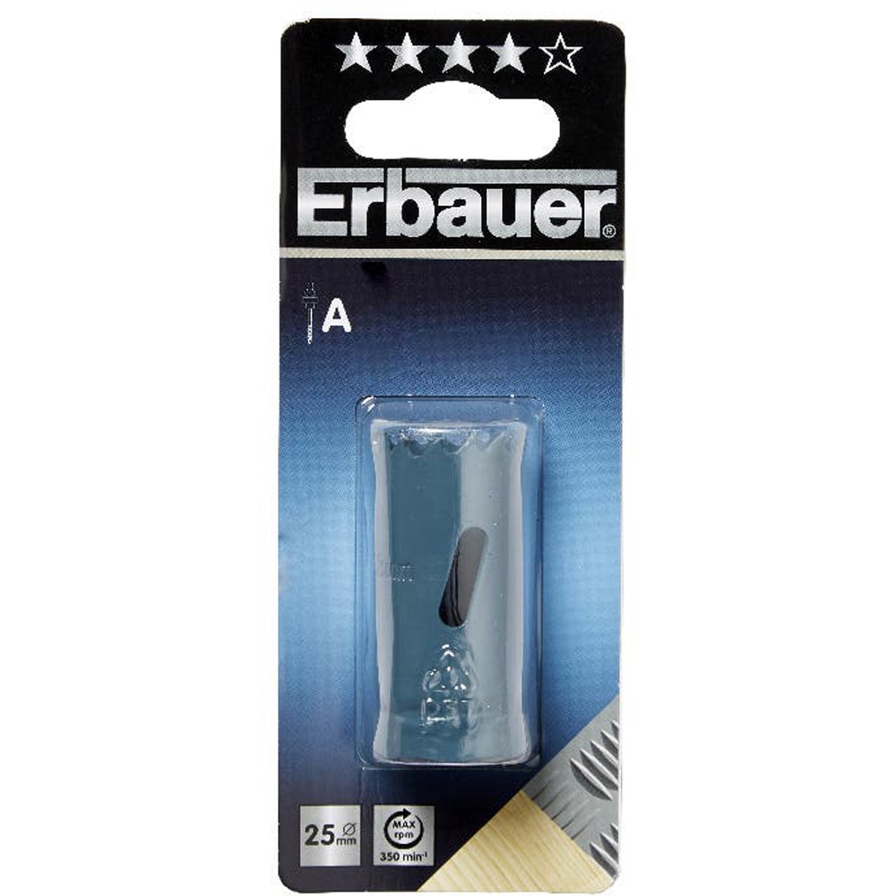 Carota ERBAUER, 25mm, Bi-Metal