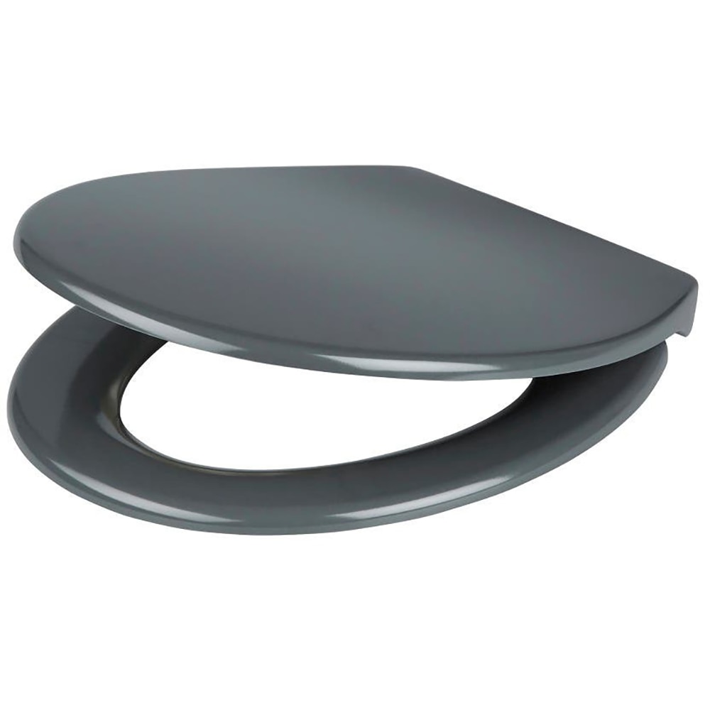 Capac WC GOODHOME Cooke & Lewis, inchidere lenta, termoplastic, gri