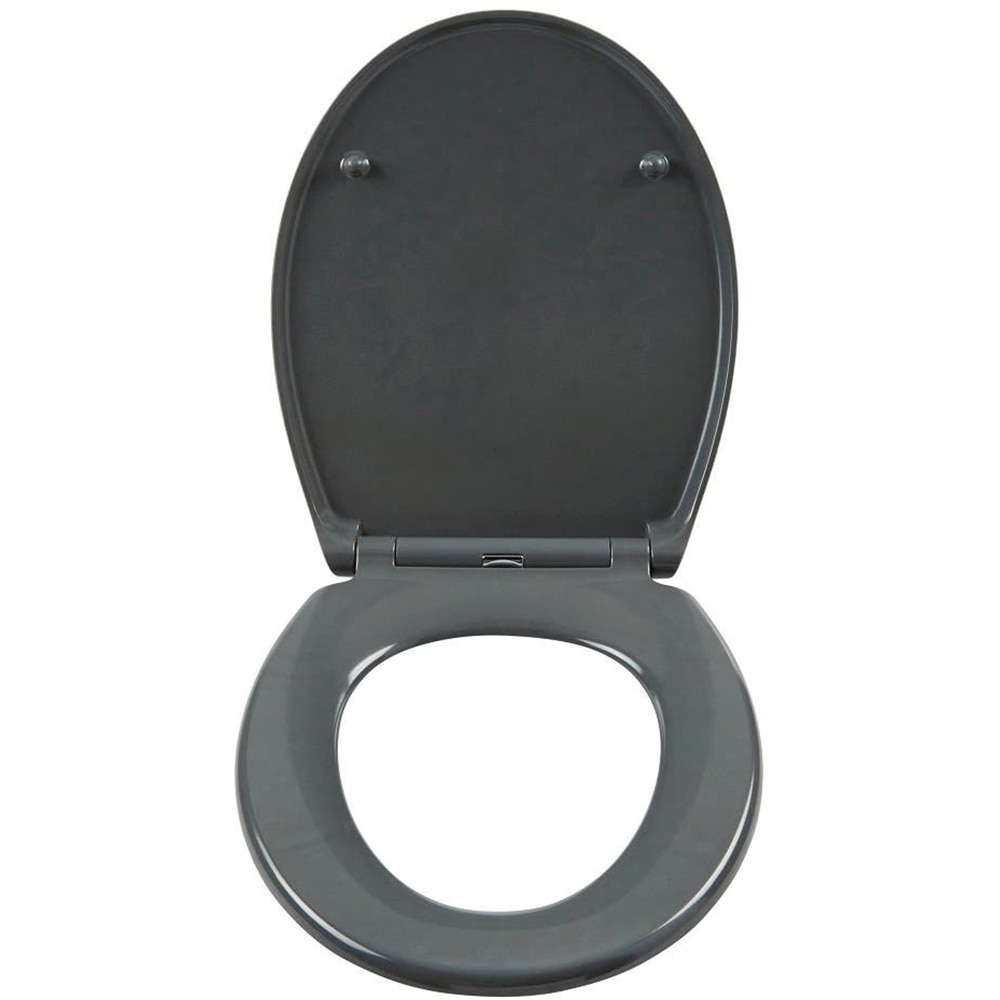 Capac WC GOODHOME Cooke & Lewis, inchidere lenta, termoplastic, gri