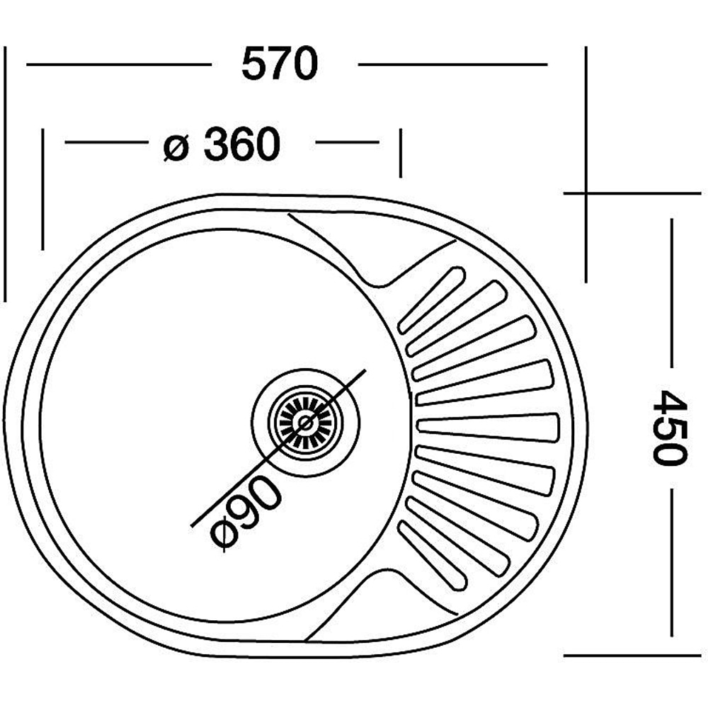 Chiuveta bucatarie COOKE & LEWIS Liebig, 1 cuva, picurator reversibil, inox, finisaj lucios