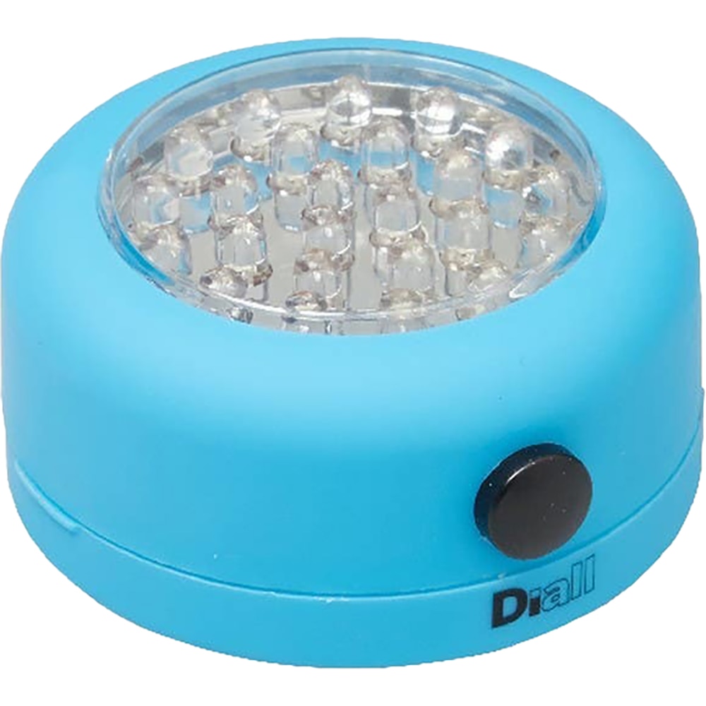 Spot LED magnetic cu carlig DIALL, 24 leduri, 68lm, IP20, albastru