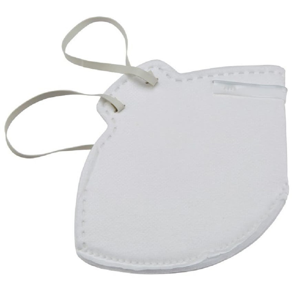 Set masca protectie plata FFP1, textil, alb, 2 buc