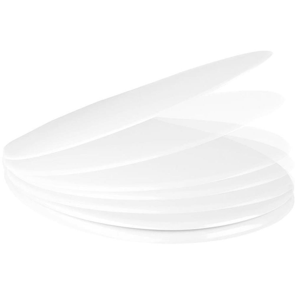 Capac WC GOODHOME Genoa, inchidere lenta, duroplast, alb