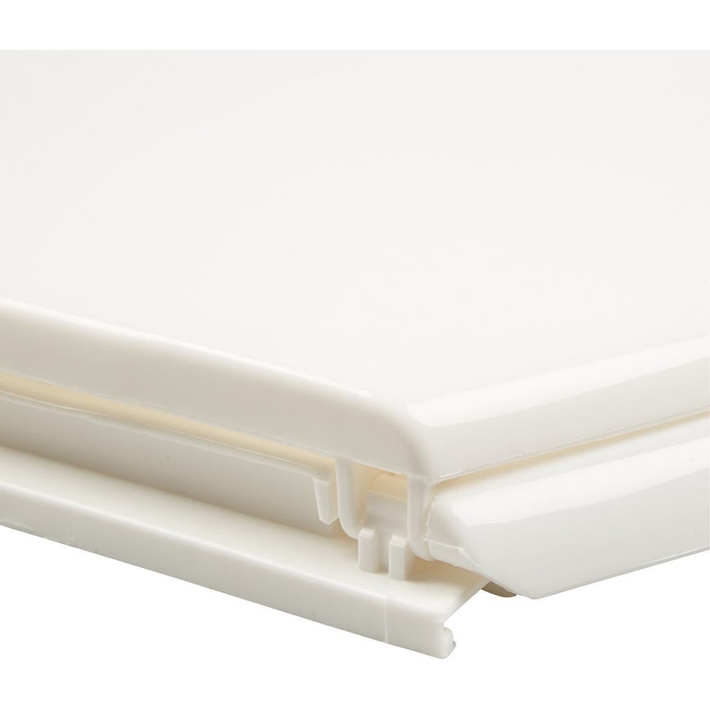 Capac WC Cooke & Lewis, plastic, alb