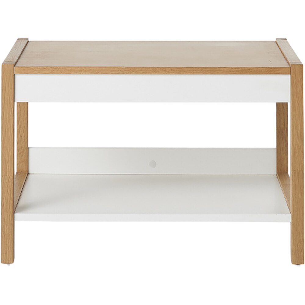 Banca baie GoodHome Nantua, 64.5 x 43 x 36 cm, maro