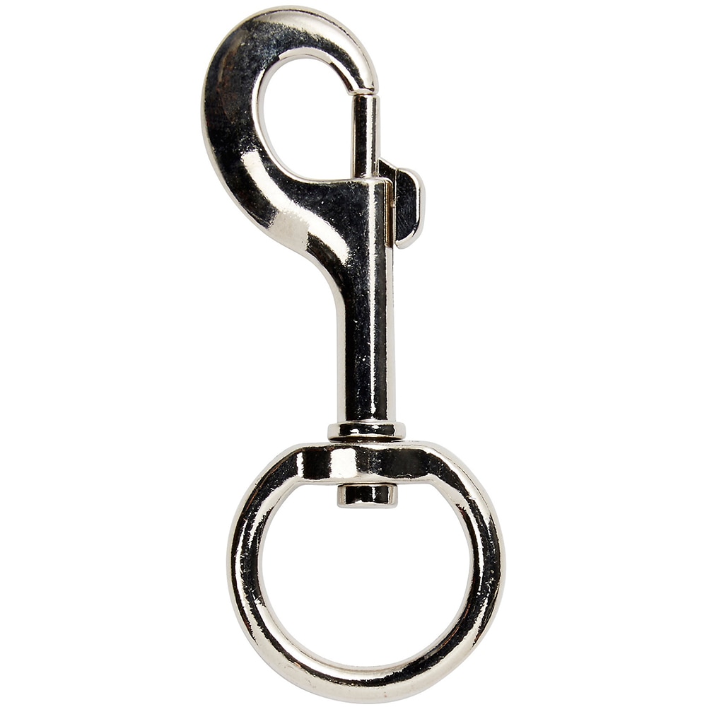 Carlig rotativ DIALL, 3.2 x 9 cm, sarcina maxima 50 kg, aliaj de zinc, gri