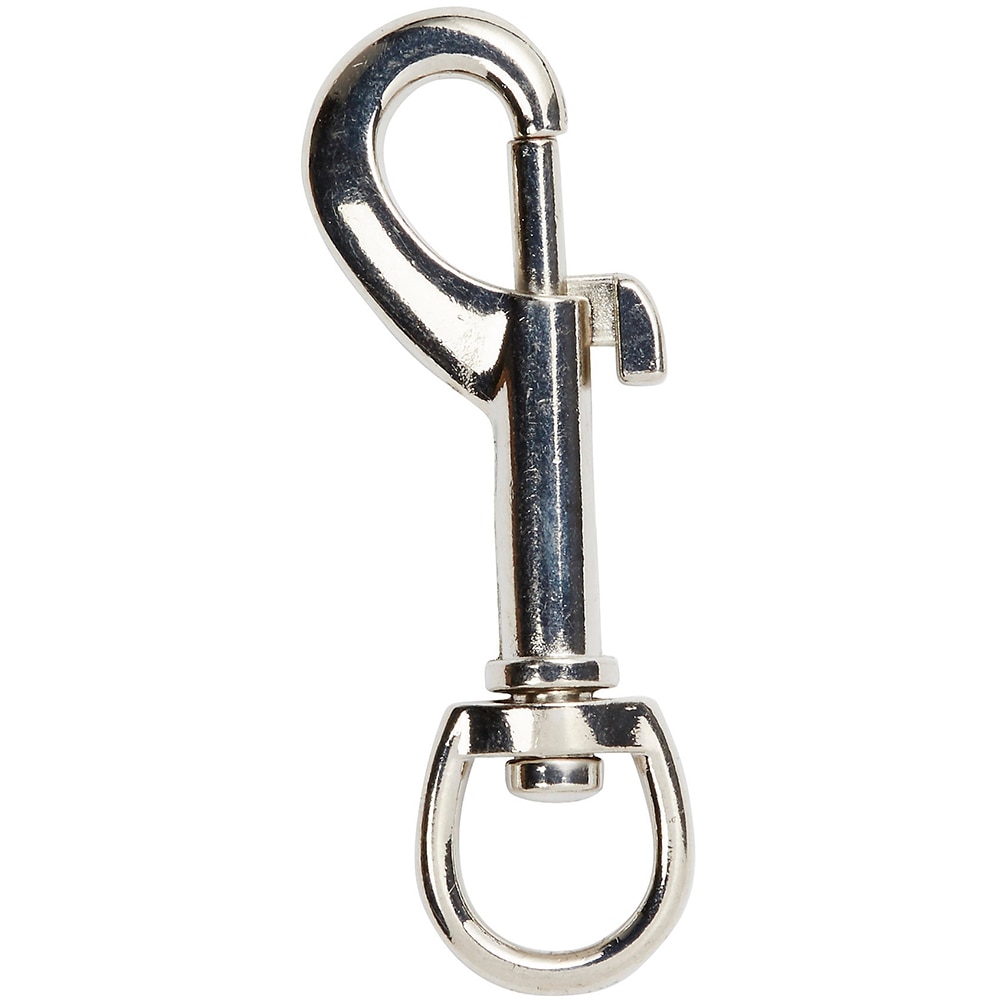 Carlig rotativ DIALL, 1.2 x 7.6 cm, sarcina maxima 30 kg, aliaj de zinc, gri