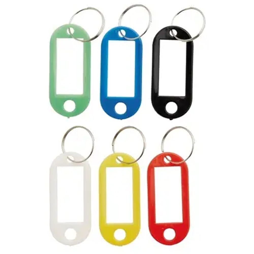 Set etichete chei DIALL 100571460, 12 buc, multicolor