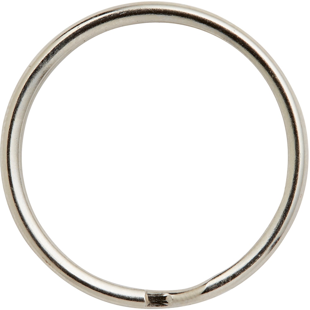 Inel otel nichelat DIALL, D 22 mm, 4 bucati