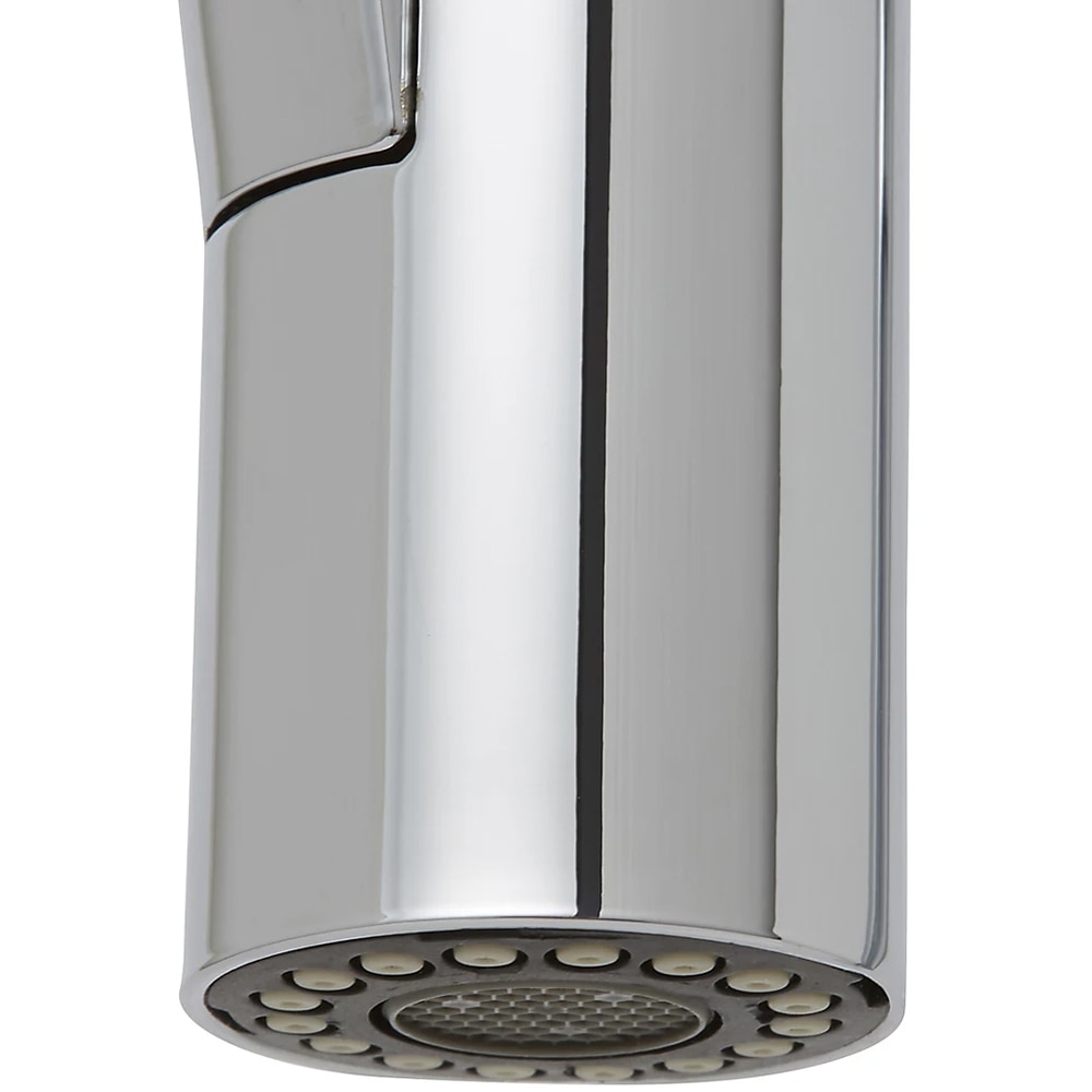 Baterie bucatarie Cooke & Lewis Kloey, dus extractibil, alama si silicon, argintiu-negru