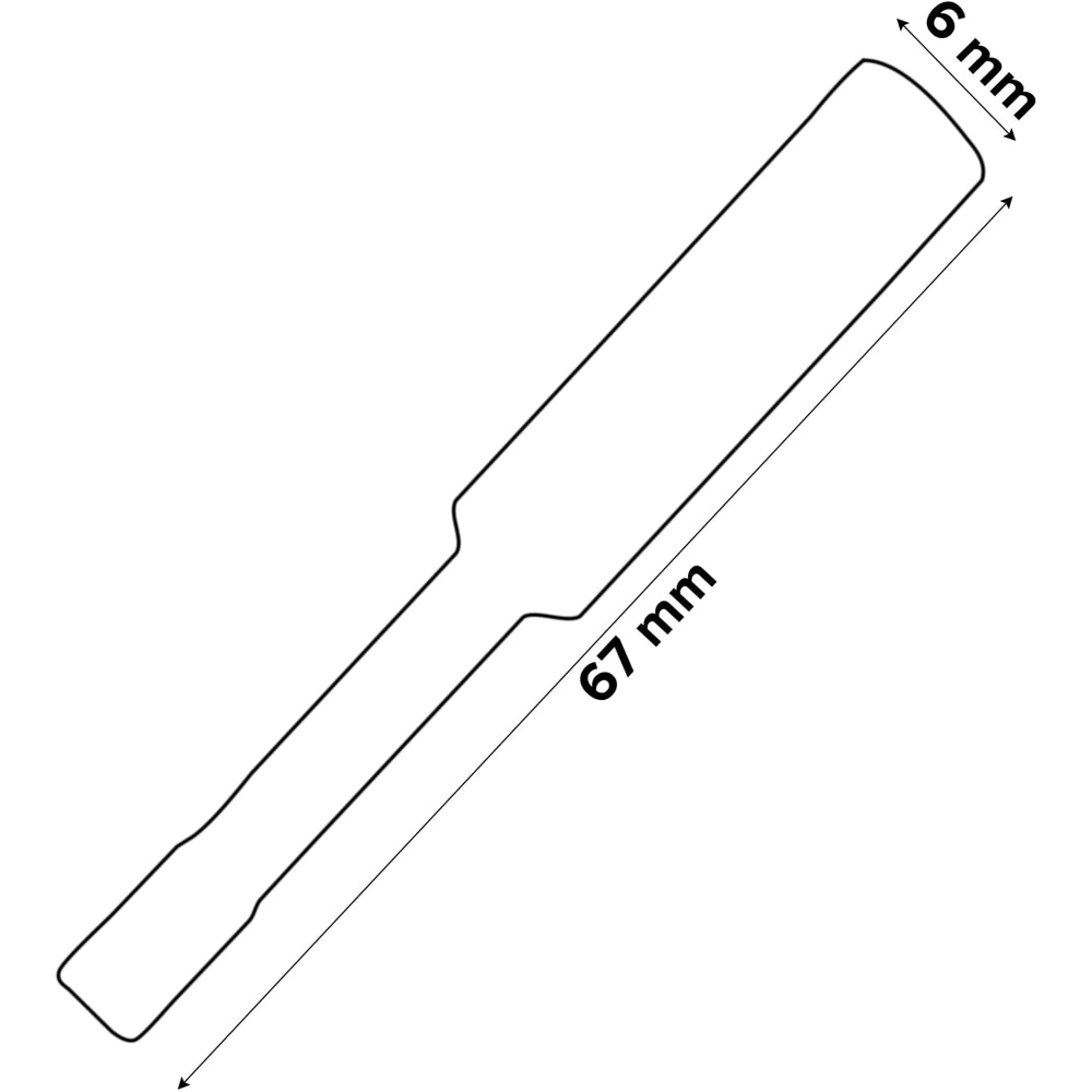 Carota diamantata uscata ERBAUER, 6mm