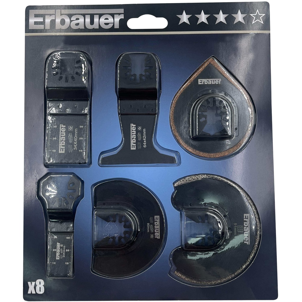 Set 8 accesorii multifunctionale ERBAUER