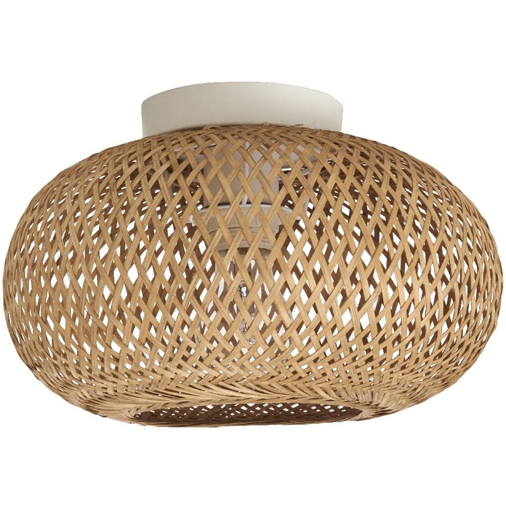 Plafoniera LED COLOURS Bambus, E27, 42W, IP20, maro