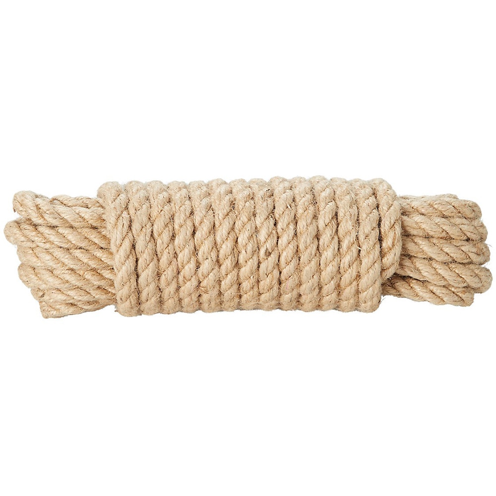 Snur iuta DIALL, 8mm x 20m, maro