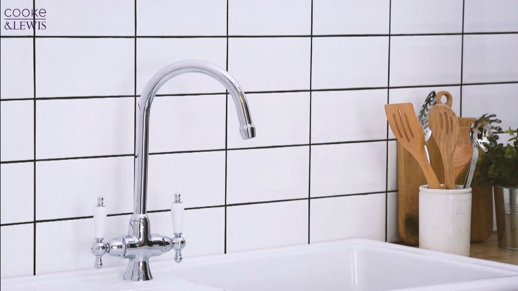 Baterie bucatarie Cooke & Lewis Apsley, alama, crom