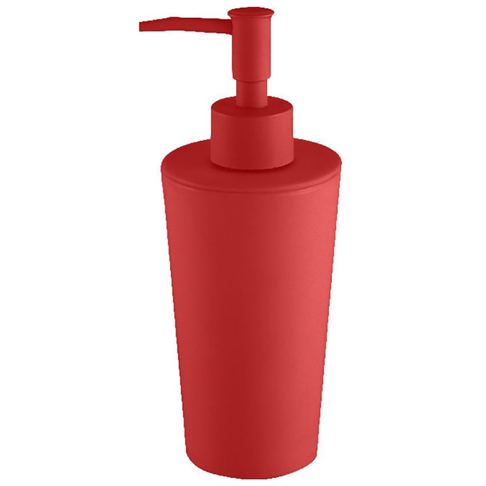 Dozator sapun COOKE & LEWIS Palmi, 7 x 19 cm, plastic, rosu