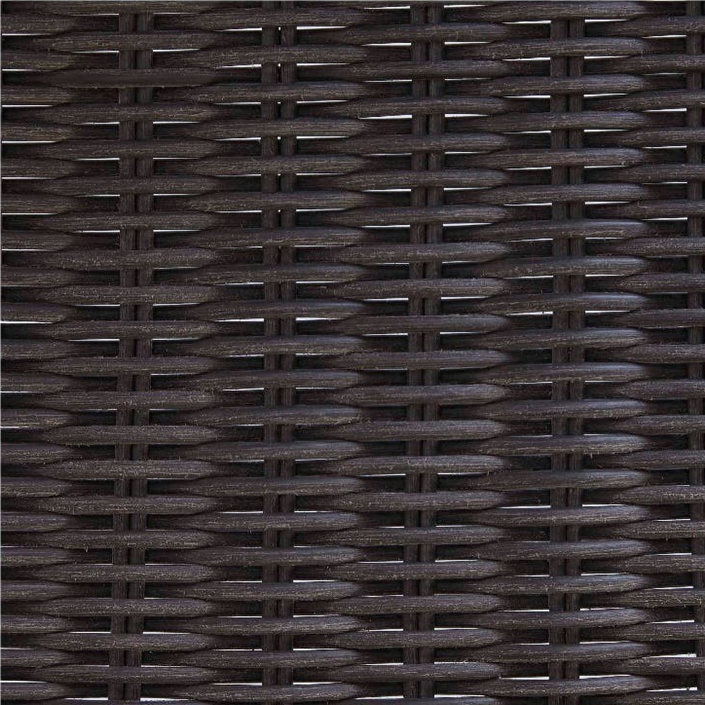 Scaun terasa GOODHOME Bari, otel, 58 x 50 x 76 cm, maro