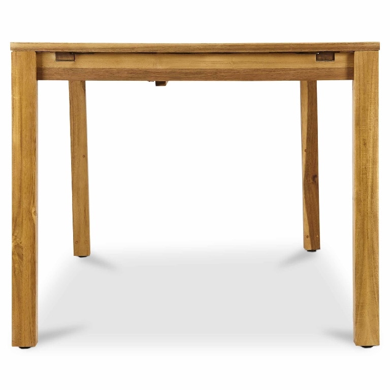 Masa de gradina extensibila, lemn, natur, dreptunghiulara, 8 persoane, 228 x 90 x 75 cm • GoodHome denia