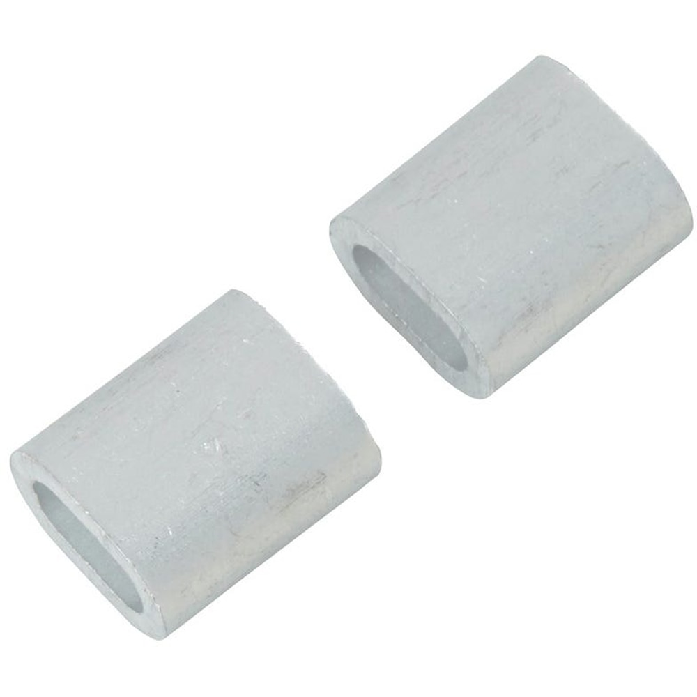 Set 2 cleme DIALL, 4mm, aluminiu