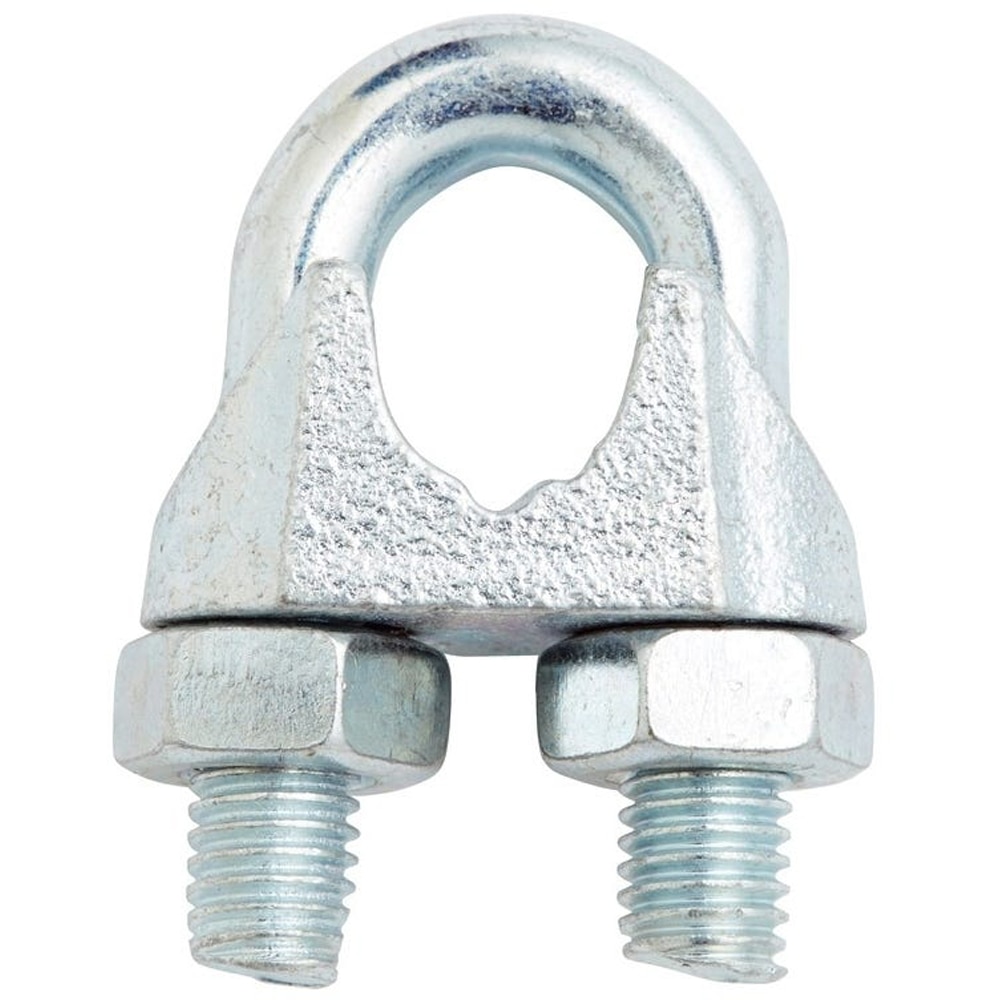 Bride cabluri DIALL, metal, 10mm, argintiu 2buc